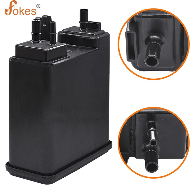 fokes 22963841 Vapor Canister Compatible with 5.3L, 6.0L, 6.2L 2004-2016 GMC Hummer Cadillac and Chevy Vehicles Suburban 1500 Yukon XL 1500 H2 Escalade Avalanche # 911-199, 12573649, 22963841 - Image 2